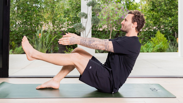 Calvin Corzine's "5-Minute Core For Beginners" Online Video Workouts on ALO Wellness Club