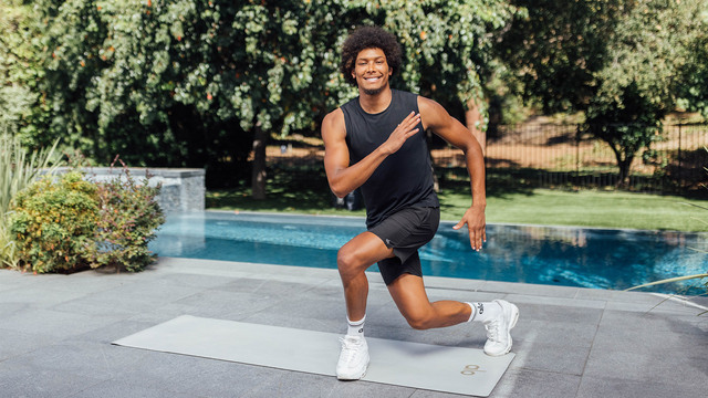 Myles Rodney's "Beginner Cardio Work: 20" Online Video Workouts on ALO Wellness Club