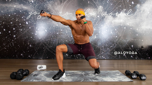 Kupah James's "Bootcamp with Kupah #9" Online Video Workouts on ALO Wellness Club