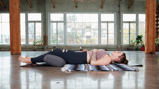 Carling Harps's "Deep Rest" Online Video Workouts on ALO Wellness Club