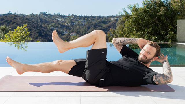 Calvin Corzine's "Tour De Abs" Online Video Workouts on ALO Wellness Club