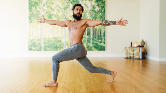 Patrick Beach's "Morning Yoga for Beginners" Online Video Workouts on ALO Wellness Club