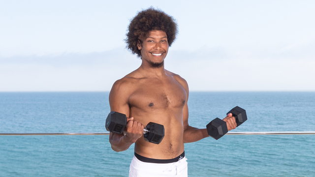 Myles Rodney's "Morning Arm Party" Online Video Workouts on ALO Wellness Club