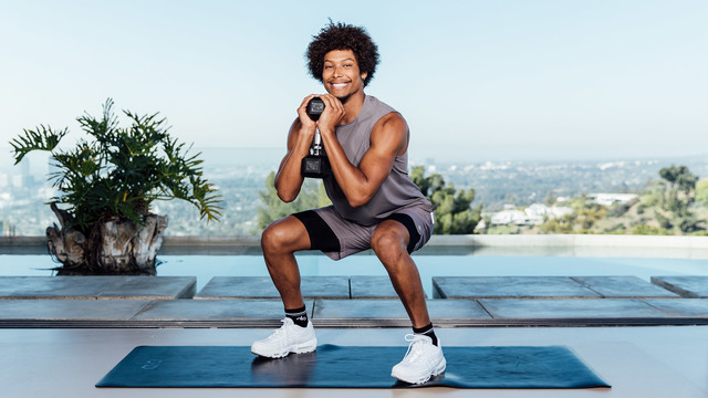 Myles Rodney's "30-Minute Sweat HIIT Up" Online Video Workouts on ALO Wellness Club