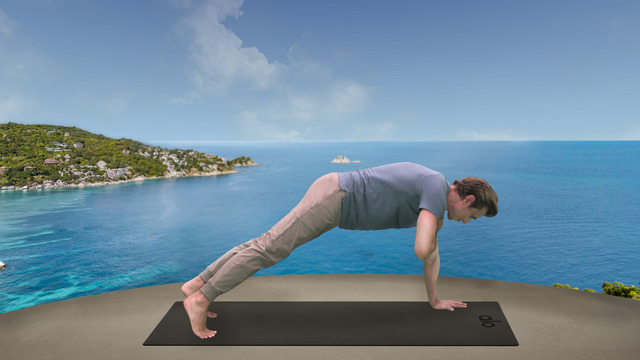 Josh Kramer's "Yoga Strength Challenge" Online Video Workouts on ALO Wellness Club