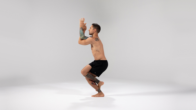 Dylan Werner's "Eagle Pose" Online Video Workouts on ALO Wellness Club