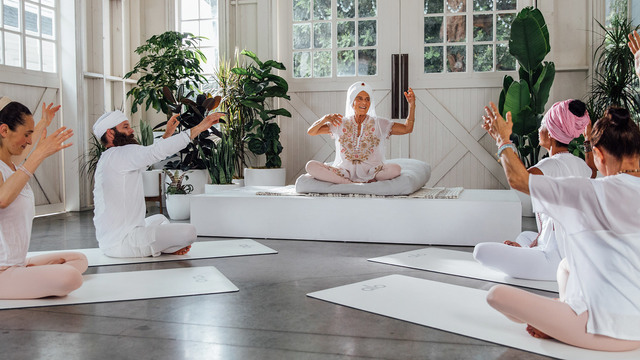 Gurmukh Kaur Khalsa's "Life is a Flow" Online Video Workouts on ALO Wellness Club