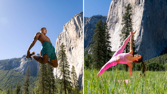 Tawny Janae & Jacy Cunningham's "Alo in the Wild: Yosemite" Online Video Workouts on ALO Wellness Club