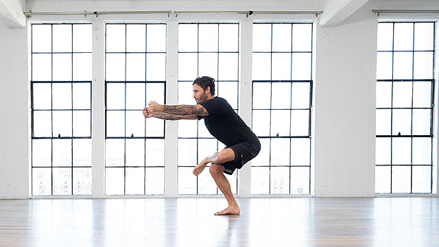Calvin Corzine's "Hands Free Yoga" Online Video Workouts on ALO Wellness Club