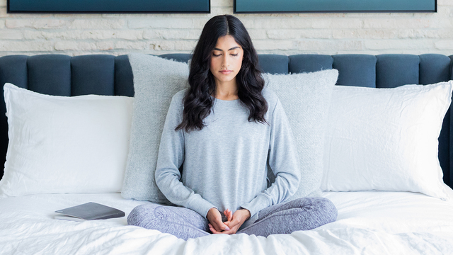 Kirat Randhawa's "Meditations for Deep Rest" Online Video Workouts on ALO Wellness Club