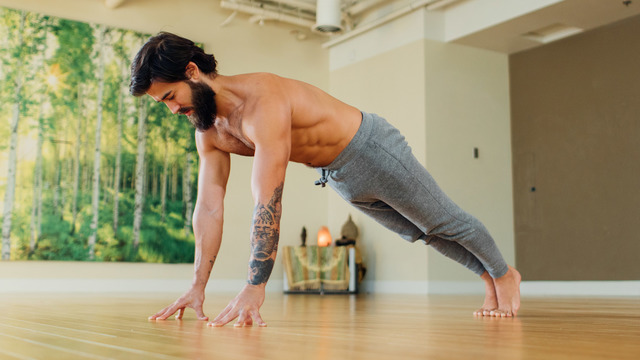 Patrick Beach's "Strong Yoga for Beginners" Online Video Workouts on ALO Wellness Club
