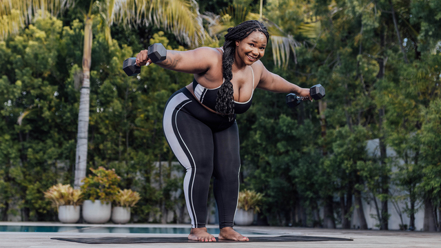 Christa Janine's "Beginner HIIT Flow: Upper Body" Online Video Workouts on ALO Wellness Club