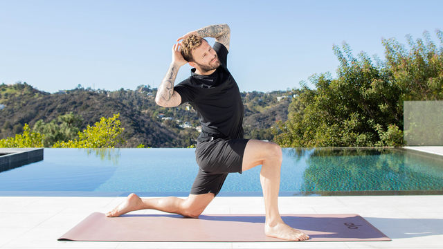 Calvin Corzine's "Side Body Length" Online Video Workouts on ALO Wellness Club