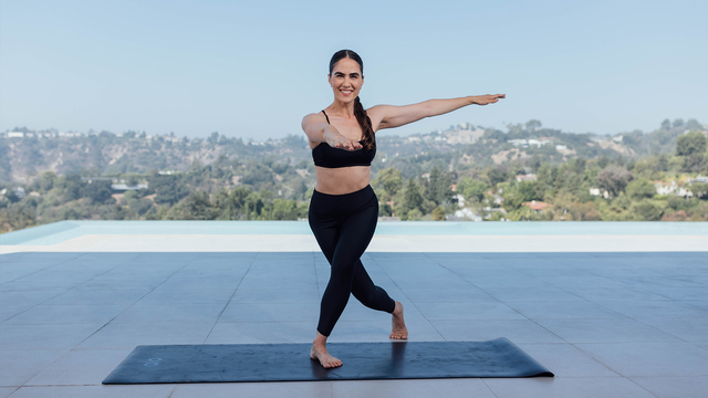 Emily Sferra's "Low Impact Barre Cardio" Online Video Workouts on ALO Wellness Club