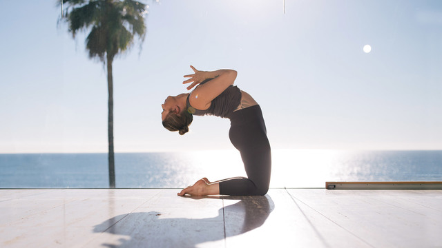 Carling Harps's "Awaken: Morning Yoga" Online Video Workouts on ALO Wellness Club