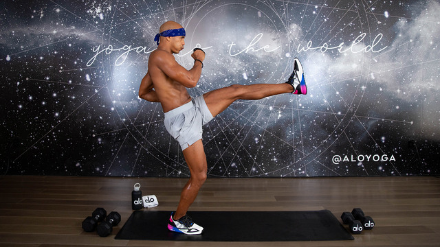 Kupah James's "Bootcamp With Kupah #29" Online Video Workouts on ALO Wellness Club