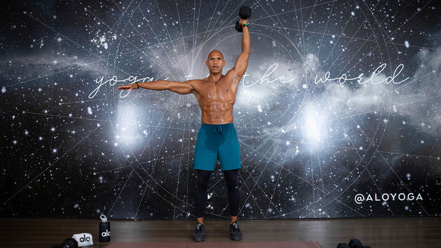 Kupah James's "Bootcamp With Kupah #15" Online Video Workouts on ALO Wellness Club