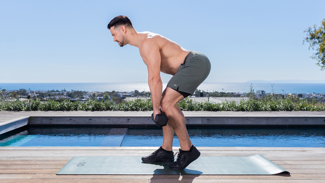 Mathew Forzaglia's "30-Minute Dumbbell Sweat" Online Video Workouts on ALO Wellness Club
