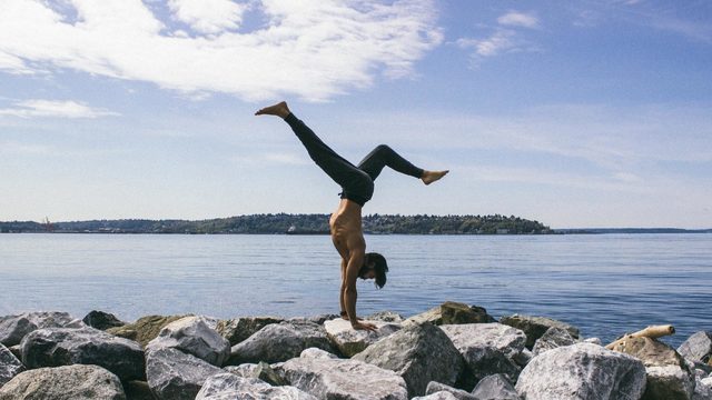 Patrick Beach's "Advanced Inversions & Transitions" Online Video Workouts on ALO Wellness Club