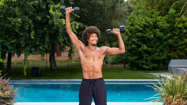 Myles Rodney's "Weight HIIT Out" Online Video Workouts on ALO Wellness Club