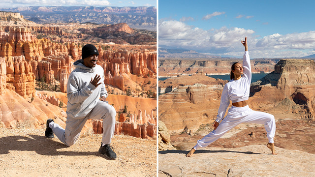 Tawny Janae & Jacy Cunningham's "Alo In the Wild: Utah" Online Video Workouts on ALO Wellness Club