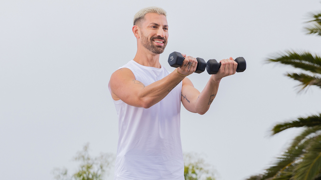 Jeffrey Alan's "Sculpted Chest & Back" Online Video Workouts on ALO Wellness Club