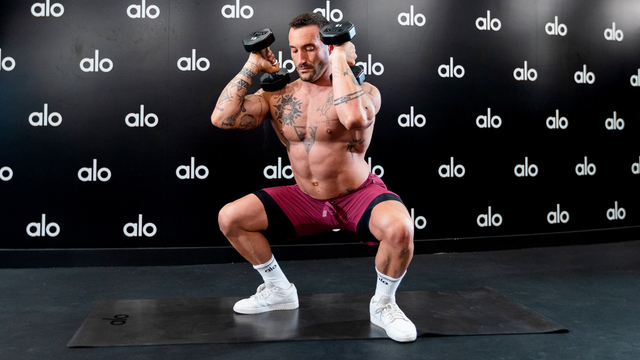 Giorgio Merlino's "Dumbbell Fit" Online Video Workouts on ALO Wellness Club