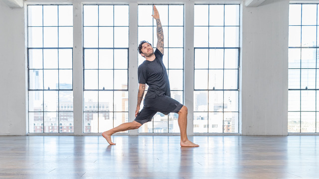 Calvin Corzine's "Morning Stretch Flow" Online Video Workouts on ALO Wellness Club