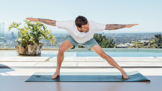 Calvin Corzine's "Feel Good Flow Sans Sun Salutations" Online Video Workouts on ALO Wellness Club