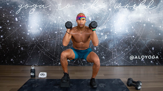 Kupah James's "Bootcamp with Kupah #19" Online Video Workouts on ALO Wellness Club