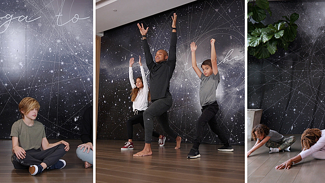 Koya Webb, Carling Harps, Calvin Corzine, Hiro Landazuri & De'Andre Sinette's "Be Patient" Online Video Workouts on ALO Wellness Club