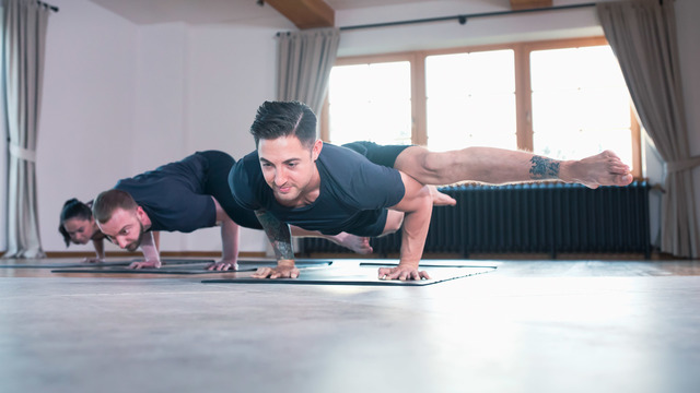 Dylan Werner's "Flying Vinyasa" Online Video Workouts on ALO Wellness Club