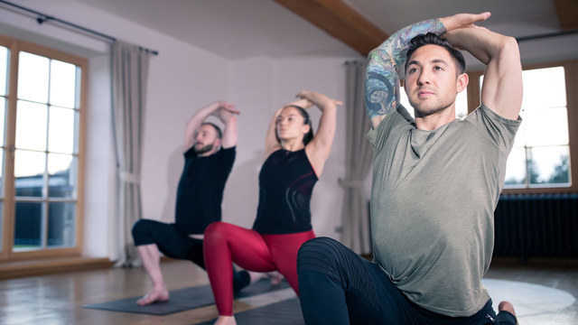Dylan Werner's "Buddha Palms Yoga" Online Video Workouts on ALO Wellness Club