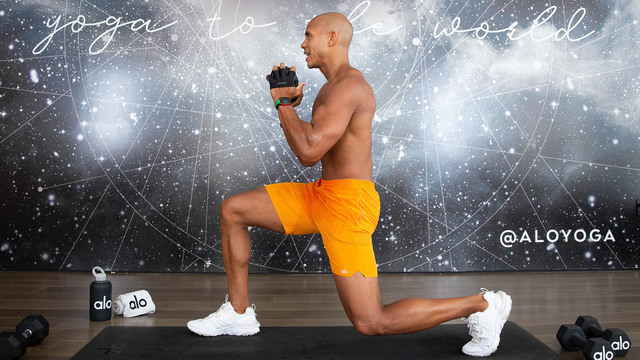 Kupah James's "Bootcamp With Kupah #23" Online Video Workouts on ALO Wellness Club