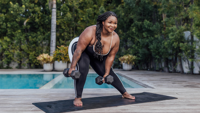 Christa Janine's "Beginner HIIT Flow: Total Body" Online Video Workouts on ALO Wellness Club