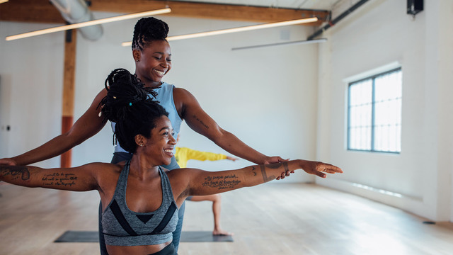 Abiola Akanni's "Gentle Vinyasa" Online Video Workouts on ALO Wellness Club