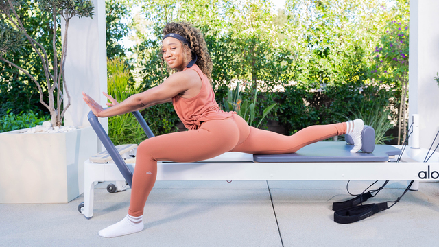 Tela Anderson's "Pilates Extensions & Backbends" Online Video Workouts on ALO Wellness Club