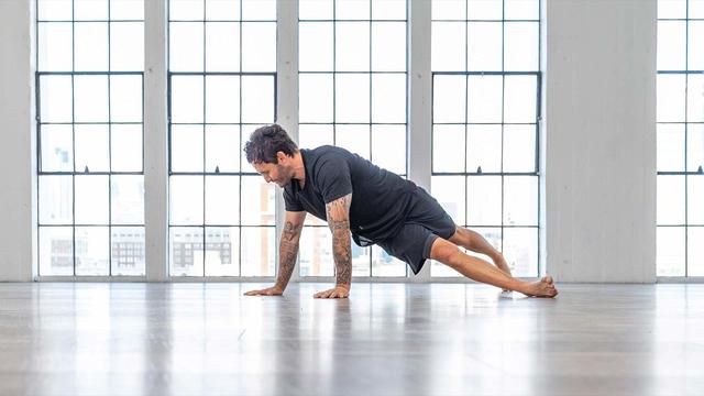 Calvin Corzine's "Upper Body Floor Yoga" Online Video Workouts on ALO Wellness Club