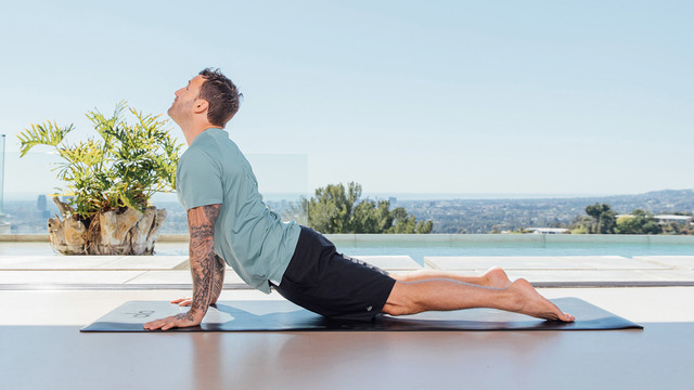 Calvin Corzine's "Cobra & Ladder Quick Flow" Online Video Workouts on ALO Wellness Club