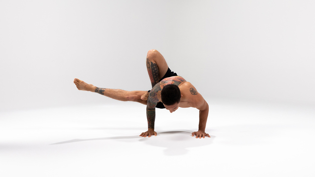 Dylan Werner's "Dragonfly Pose" Online Video Workouts on ALO Wellness Club