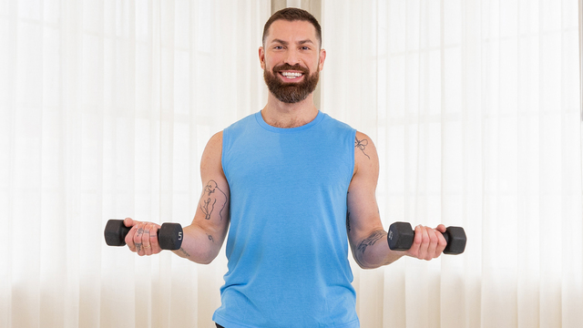Jeffrey Alan's "Bis & Buns" Online Video Workouts on ALO Wellness Club