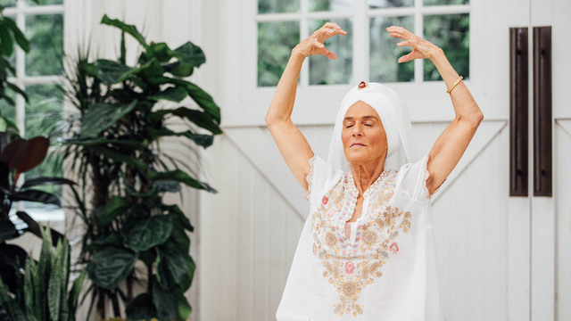 Gurmukh Kaur Khalsa's "Reality Is What We Make It" Online Video Workouts on ALO Wellness Club