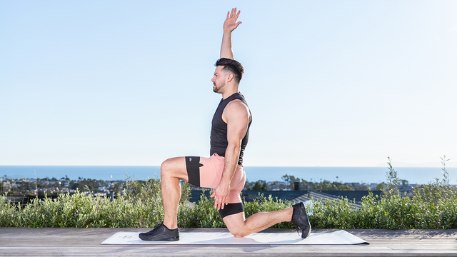 Mathew Forzaglia's "5-Minute Static Stretch" Online Video Workouts on ALO Wellness Club